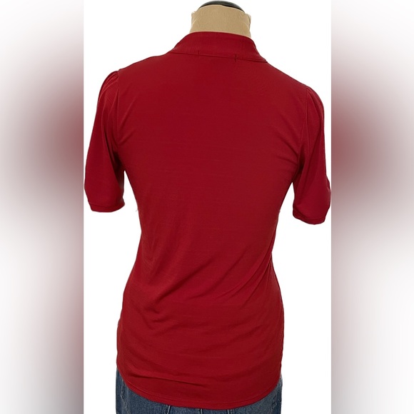 HeartSoul Ruffle Front Blouse - Picture 4 of 7